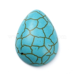 Synthetik howlite Cabochons&nbsp;TURQ-WH0001-02H-01