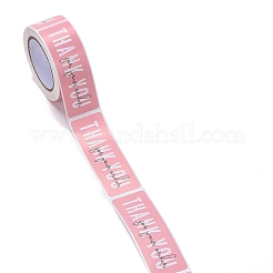 Rosa Rechteckpapier danken Ihnen Aufkleber&nbsp;LS-DIY-C042-07B