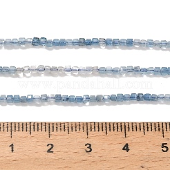 Natürliche Aquamarin Perlen Stränge&nbsp;G-L634-D11-2.5x2.5mm