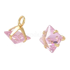 Laiton pavé de zircons cubiques&nbsp;CU-CBABEB3-05G-03