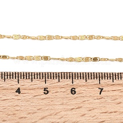 Collares de cadena Lumachina unisex de acero inoxidable 304&nbsp;NJEW-K305-13G