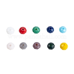 Undurchsichtige einfarbige Glasperlen&nbsp;EGLA-X0006-01D-6mm