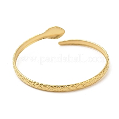 Ionenplattierung (IP) 304 Edelstahl Armreifen&nbsp;BJEW-L682-007G