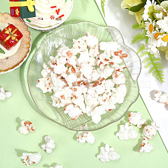 60 Stück undurchsichtige Harz-Decoden-Cabochons&nbsp;RESI-SC0006-13