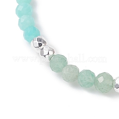 Bracelets de perles de perle de keshi de perle baroque naturelle&nbsp;BJEW-JB12555