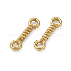 Ciondoli con connettori a maglie intrecciate in acciaio inossidabile 304&nbsp;STAS-D211-09G
