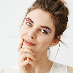 8 Stück 8 Stile Laser-Augen-Tattoo-Aufkleber&nbsp;DIY-FG0004-50