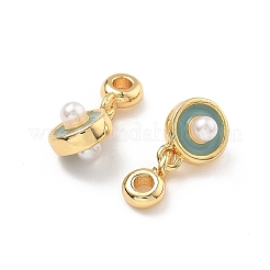 Messing Emaille Anhänger / charms&nbsp;KK-B129-22G
