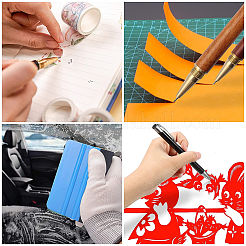 Penne a sfera creative in plastica con motivo a goccia&nbsp;AJEW-GF0004-64A