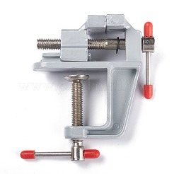Mini-Tischschraubstock aus Aluminiumlegierung&nbsp;AJEW-I060-01