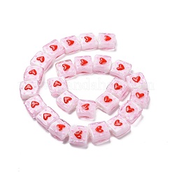 Valentinstag handgefertigte Bunte Malerei-Emaille-Perlenstränge&nbsp;LAMP-A001-D