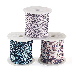 2 rouleau 2 couleurs cordon élastique polyester plat&nbsp;EC-TA0001-05