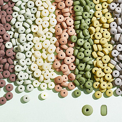 7 Stränge 7 Farben handgemachte Fimo Perlenstränge&nbsp;CLAY-AR0001-34