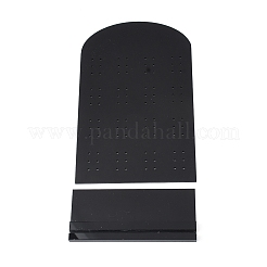 Espositori per orecchini in acrilico opaco a forma di arco&nbsp;EDIS-WH0022-17