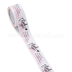 Rosa Rechteckpapier danken Ihnen Aufkleber&nbsp;DIY-C042-07C