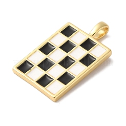 Pendentifs d'émail en laiton &nbsp;KK-L216-009G-03