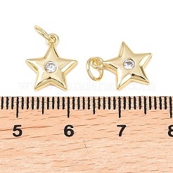 Ottone micro spianare fascino zirconi&nbsp;KK-Z146-24G