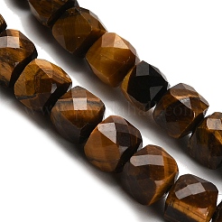 Natürlichen Tigerauge Perlen Stränge&nbsp;G-H078-C02-01