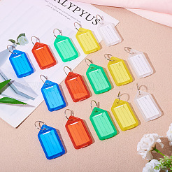 25 etiqueta de plástico para llaves de 5 colores&nbsp;FIND-TA0005-69