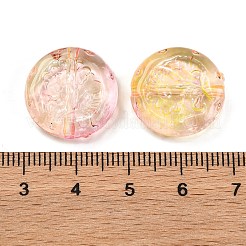 370 Stück zweifarbige transparente Acrylperlen&nbsp;MACR-K359-27C