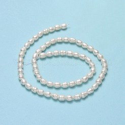 Brins de perles de culture d'eau douce naturelles&nbsp;PEAR-J006-14B-01