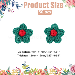 Accesorios de adorno de punto de algodón hechos a mano&nbsp;DIY-WH0656-03J