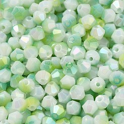 Zweifarbige Glasperlen mit Backfarbe&nbsp;SEED-C004-03E