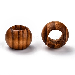Perles de bois de pin&nbsp;WOOD-WH0098-49