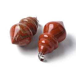 Pendentifs en pierres précieuses mixtes naturels et synthétiques&nbsp;G-C187-04