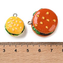 Pendentifs en résine opaque&nbsp;RESI-C066-01