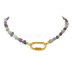 Colliers en fluorite pour femmes&nbsp;NJEW-JN06639