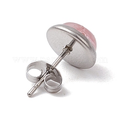 Ohrstecker aus natürlichen und synthetischen Steinen für Damen&nbsp;EJEW-JE06257