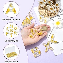26pcs 26 Arten transparente Epoxidharz-Anhänger&nbsp;CRES-YW0002-28L