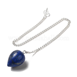 Pendoli da rabdomanzia in lapislazzuli naturali&nbsp;G-R492-01S-12