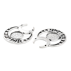 Impostazioni cabochon con ciondolo in lega retrò&nbsp;FIND-C032-01AS