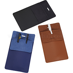 3 stücke 3 farben rechteck pu leder tasche stift tasche für arzt krankenschwester&nbsp;AJEW-CL0001-20