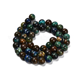 Brins de perles d'azurite naturelle&nbsp;G-P568-A01-01