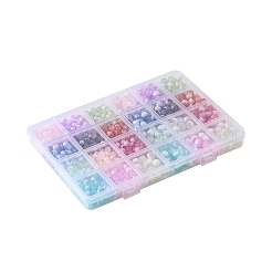 850 Stück Stränge aus Crackle-Glasperlen&nbsp;GLAA-FS0002-08