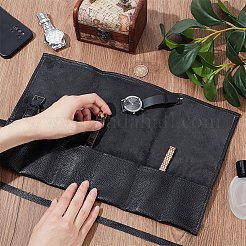 Reiseetuis für Uhrenrollen aus Leder&nbsp;CON-WH0089-69