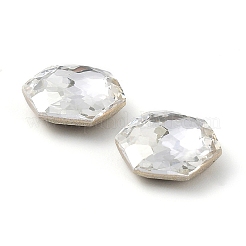 K9 cabochon in strass di vetro&nbsp;RGLA-P035-01A-M