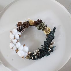 Cercle forme rotin vigne branche couronne cerceau&nbsp;DIY-B022-01A