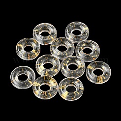 Transparentem Glas European Beads&nbsp;GLAA-D009-01H