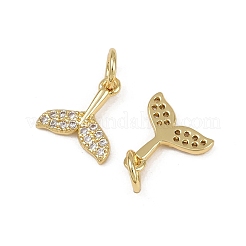 Ottone micro spianare pendenti zirconi&nbsp;KK-Z120-04G-02