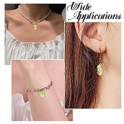 30pcs 5 styles de pendentifs en émail en alliage&nbsp;ENAM-CJ0007-10