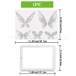 Glas Hotfix Strass&nbsp;DIY-WH0303-249