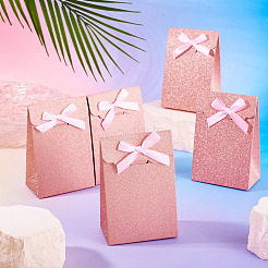 Rechteckige Geschenktüten aus Glitzerpapier&nbsp;CARB-TAC0002-05E