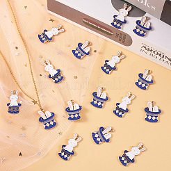 40pcs 2 Stil Zinklegierung Emaille-Anhänger&nbsp;ENAM-CJ0001-105
