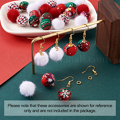 DIY Weihnachtsstil Ohrring machen Kits&nbsp;DIY-TA0008-88