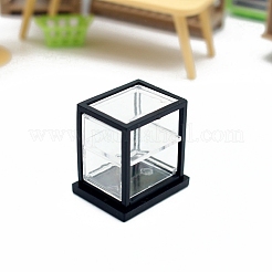 Mini-Modell einer Vitrine aus Kunststoff für Lebensmittel&nbsp;PW-WG58CD4-01