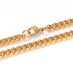 201 collane a catena intrecciata in acciaio inossidabile&nbsp;NJEW-L416-06